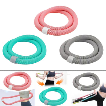 Portable Detachable Easy Sport Hoop Fitness Gym Tool Weighted Hoop for Adults Sports Fitness Rings Hoop Trainer Ring Equipment