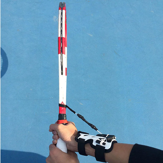 CROSSWA Professional Tennis Trainer Practice Serve Ball Machine Sports Training Tool Self-study Correct Wrist PostureAccessories