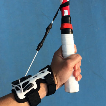 CROSSWA Professional Tennis Trainer Practice Serve Ball Machine Sports Training Tool Self-study Correct Wrist PostureAccessories