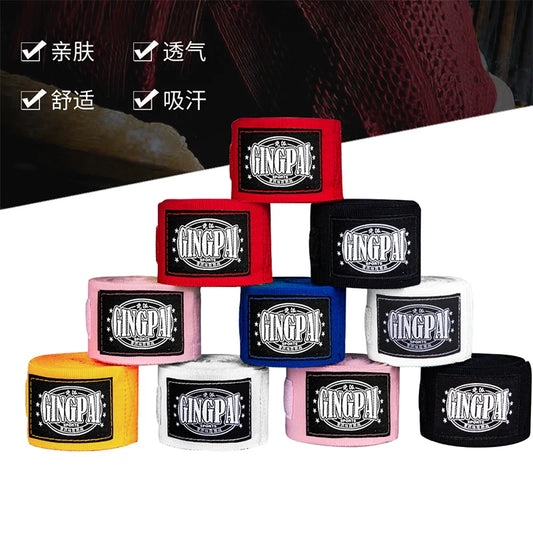 3/5M Boxing Bandage Cotton Elastic Hand Protector Wrist Wrap Handband Bandage Fitness Sanda Muay Thai Karate Sports Fist Bandage