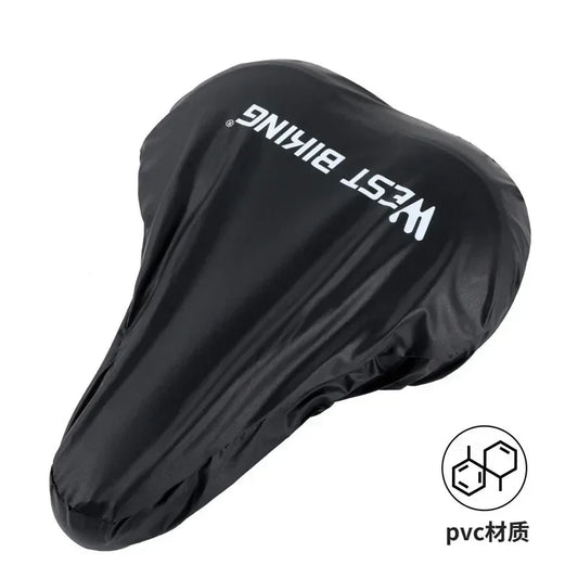 Waterproof bicycle seat cover rain cover bicycle saddle elastic dustproof anti-UV outdoor bicycle accessories