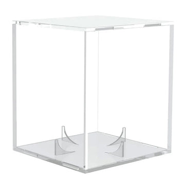 1pc Baseball Acrylic Box Acrylic 80*80*80 Transparent Baseball Storage Collecting Box