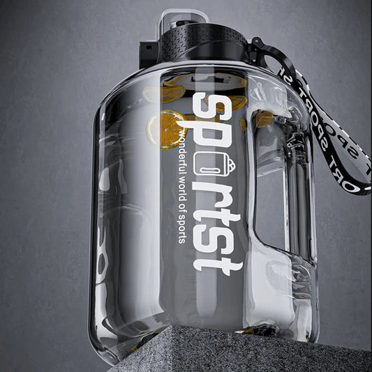 1.7L-5L Outdoor Sport Water Bottle Pc Material Precise Scale Portable Water Cup Large Capacity Water Bottle Gym Fitness Bottle