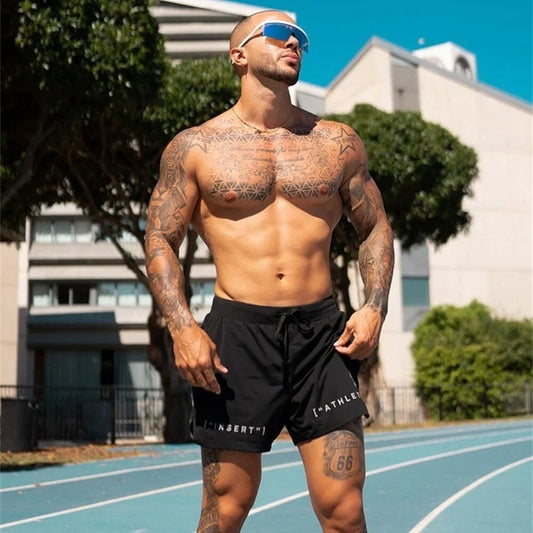 2025 Summer Jogging Sweatpants basketball Running shorts men Breathable Fitness Fashion Workout Shorts Men Quick Dry sport pants