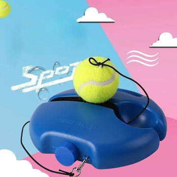 With Rebound Balls and Elastic Improve Your Rope Base - Perfect for Indoor and Outdoor Training  Tennis Skills Anywhere