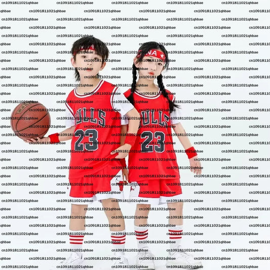 2025 Children's Basketball Jersey Set Casual Quick Drying Breathable Fashion Sports Set Sleeveless T-shirt Shorts 2-piece Set