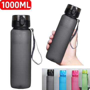 1000ML Water Cup BPA Free Drinking Sports Water Bottle Leak Proof Large Capacity Portable Outdoor Sports Plastic Bottle 