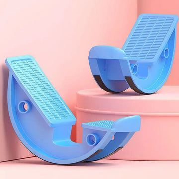 1PCS Plastic Foot Stretcher Rocker Leg Trainer Stepper Arm Calf Ankle Stretching Board Stretching Yoga Fitness Massage Pedal