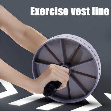 1 Pc Household Silent Abdominal Workout Roller, Abdominal Exercise Wheel For Workout Body Building, Waist & Tummy Slimming