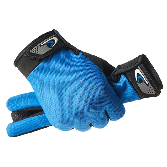 Mesh Fishing Gloves Full Finger Summer Men Women's Fishing Gloves Long Mtb Touchscreen Breathable Fishing Accessories