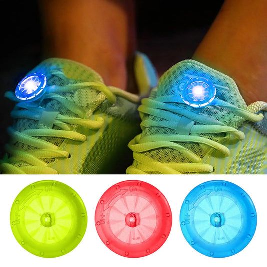 1pc LED Running Light Outdoor Backpack Safety Clip Walking Lamp for Night Portable Emergency Light