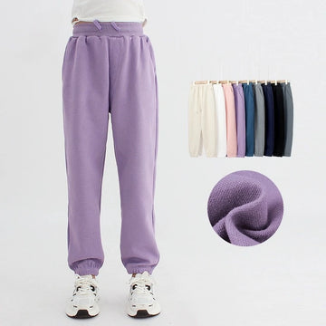 Children Sweatpants Autumn Boys Sports Joggers Cotton Casual Pants Soft Athletic Winter Girls' Lounge Trousers Kids Clothes