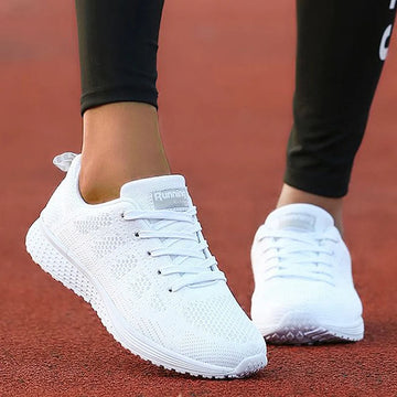 Woman Sneaker Shoes Fashion Lace Up Sneakers For Woman Comfortable Women's Sports Shoes 2025 New Women's Shoes Sale Footwear