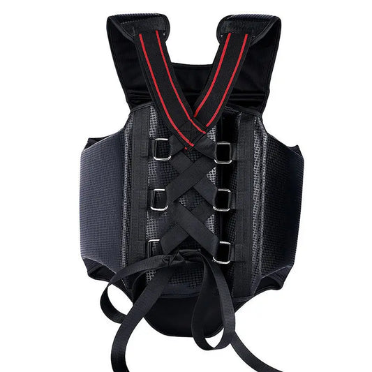 Adult Children Free Combat Protective Equipment Taekwondo Muay Thai Boxing Training Equipment Chest Armor