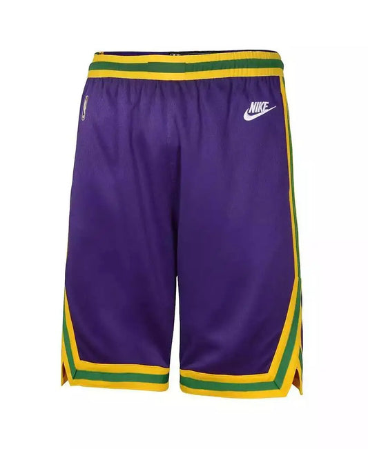 Nike | Nba Big Boys and Girls Purple Utah Jazz Classic Edition Swingman Shorts