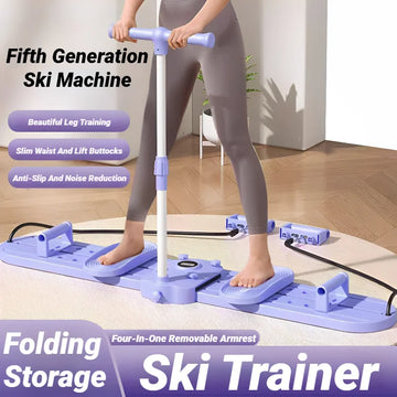 Ski Machine Thin Legs Leg Postpartum Pelvic Floor Muscle Buttocks Training Push-Ups Multifunctional Fitness Trainer Aerobics