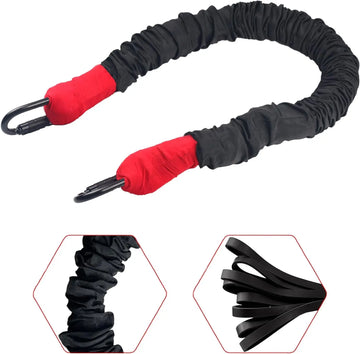 PRIOR FITNESS Bungee Fitness Training Stretch Bands, New Stretch Latex Yoga Bungee Accessories, Heavy Duty Resistance Cords