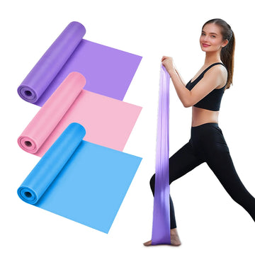 Yoga Physiotherapy Elastic Band, Gym Resistance Band, Sports Stretching Training Rope, Pilates 150cm Stretching Film, Fitness Eq