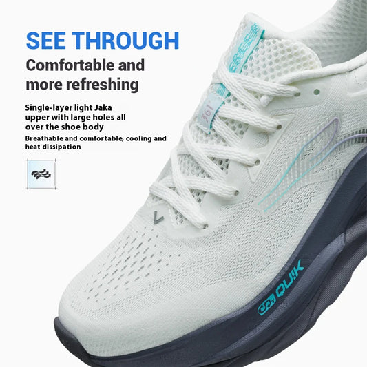 361 Degrees Fierce 5 Women Running Shoes Breathable Wear-resistant Cushioning Lightweight Versatile Female Sneaker 682522218