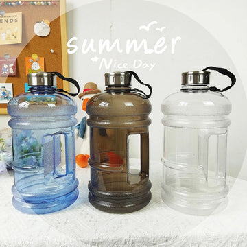 2.2L Gym Water Bottle Large Capacity Sports Water Jug Portable Outdoor Water Bottle Multifunction for Camping Hiking