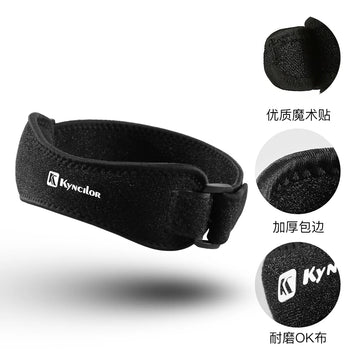 1PC Patella Kneecap Band Adjustable Silica Gel Knee Tendon Strap Protector Knee Pad Running Sports Cycling Gym Knee Support