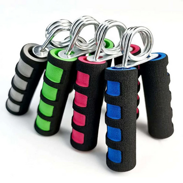 A-Shaped Sponge Gripper Men's A-Shaped Sponge Arm Strength Fitness Equipment Two-Color Sponge Sweat-Absorbent Hand Trainer