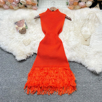 YuooMuoo Women Dress 2025 New Summer Fashion Sexy Openwork Stitching Sleeveless Bodycon Party Dress Korean Lady Beach Vestidos