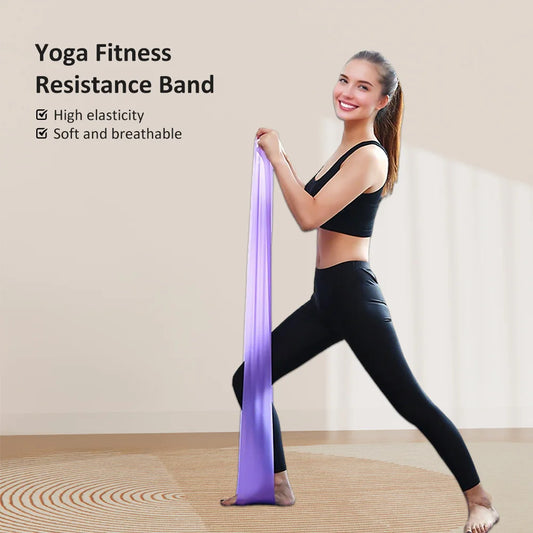 Yoga Physiotherapy Elastic Band, Gym Resistance Band, Sports Stretching Training Rope, Pilates 150cm Stretching Film, Fitness Eq