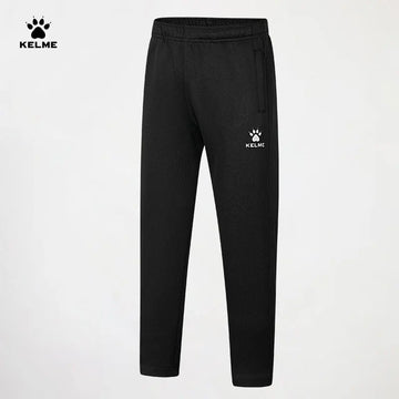 Kelme Children's Knitted Straight Pants Outdoor Running Casual Versatile Sweatpants Breathable Stretch Sports Trousers