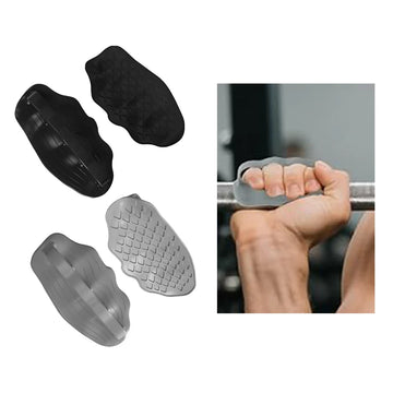 1 Pair Anti-Slip Grip Strengthener Breathable Comfort Portable Workout Grips No Sweaty Finger Trainer for Dumbbell Lifting