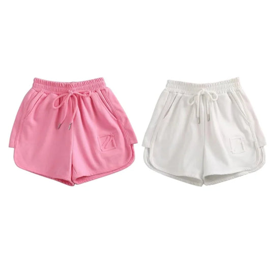 3-14 Years Girls Summer Children Clothing Kids Girls Shorts Summer Sports Pants Casual Solid Color Shorts for Running Yoga