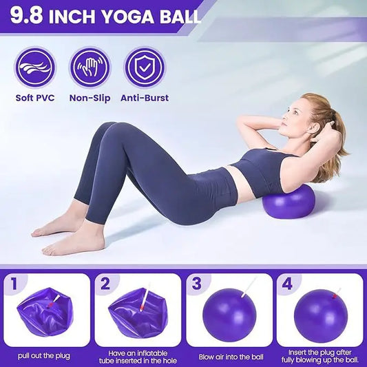 13 PCS Pilates Ball Set Resistance Bands & More Perfect  And Equipment For Home Workouts Pilates Ring For Home Pilates Equipment
