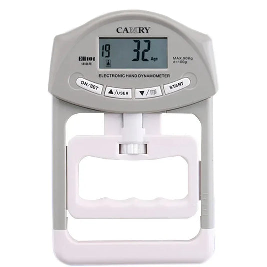 Digital Electronic Hand Dynamometer Grip Strength Measurement Meter Auto Hand Grip Power 200 Lbs / 90 Kgs Sports Tools for Hands