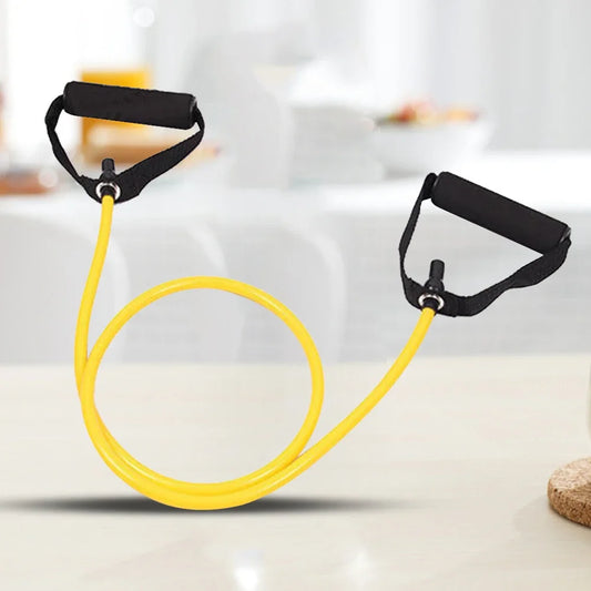 Resistance Bands with Handles Elastic Yoga Pull Rope Workout Bands Fitness Bands for Muscle Training/Shape Body/Physical Therapy
