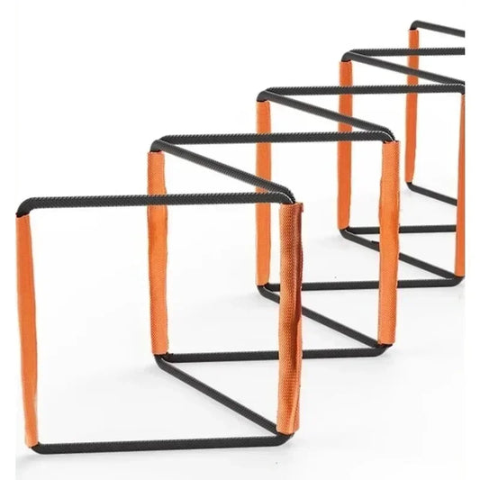 3-in-1 Soccer Training Ladder Set - Adjustable Speed Agility Equipment for Football/Basketball, PP & Nylon Footwork