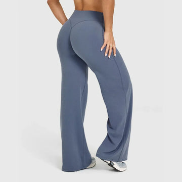 No Logos Oner Active Yoga Straight Pants Soft Butter Fabric Women Middle Waist Gym Trousers Fitness Bell-bottoms Sportswear