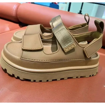 Women's Roman Sandals Astronomical Optical Shoes Casual Comfortable Thick Sole Height Increase 2025 Summer Open-Toe Beach Shoes