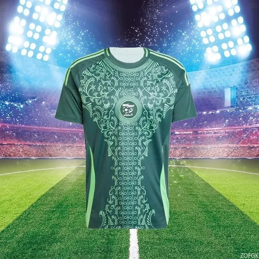 2025 Algeria Football Set 3D Printed T-shirt for Fans, Men's and Women's Clothing Top, Football Suit
