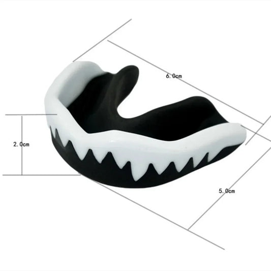 1PC EVA Mouthguard Teeth Protector Mouthguard Suitable for Boxing Sparring Basketball Rugby Safety Sports Protectors