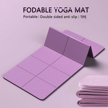 Yoga mat storage bag, foldable and washable canvas shoulder bag, outdoor sports and fitness Pilates large capacity fitness bag
