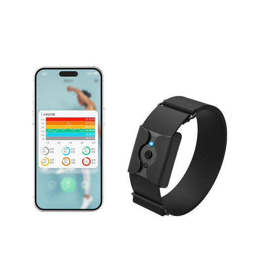 Trileek sport Heart Rate Monitor Armband Bluetooth and ANT+ IP67 Waterproof Designed for Swimming Goggles
