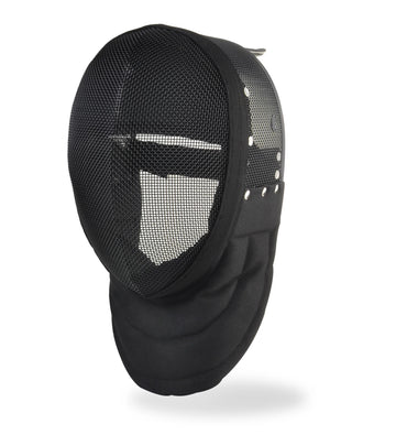 fencing gears, HEMA mask fencing master mask with detachable lining, full black 350NW, fencing equipments and products