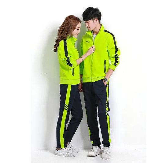 5XL Jogging Suit For Women Gym Clothing Men Outdoor Running Sportswear Tracksuit Sport Uniform Fitness Track Suit Set