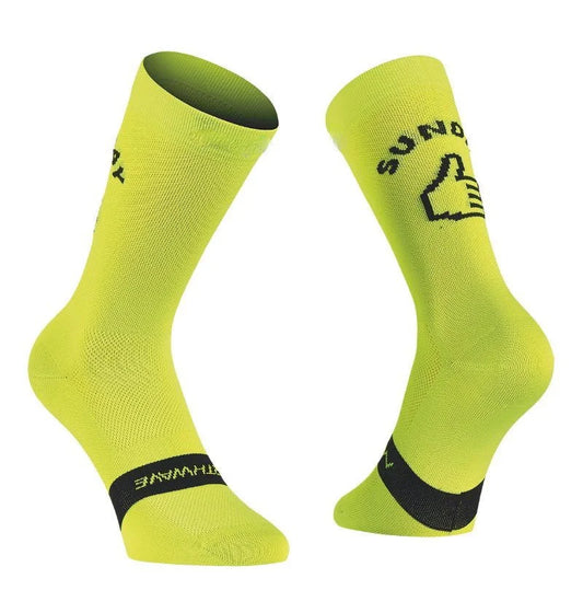 New Sport Running Cycling Socks Monday Sunday Breathable Road Bicycle Socks Men Women Bike Socks