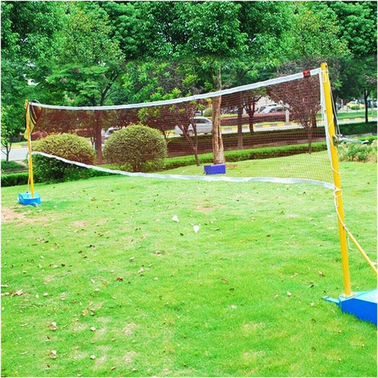 Portable Tennis Net Professional Sports Training Badminton Net Replacement Net Suitable for Backyard Campus Beach Garden Field