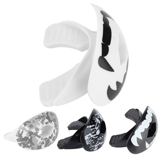 4colors Food grade TPR Mouthguard Teeth Protector for Boxing Football Rugby Sports Mouthguard Rugby