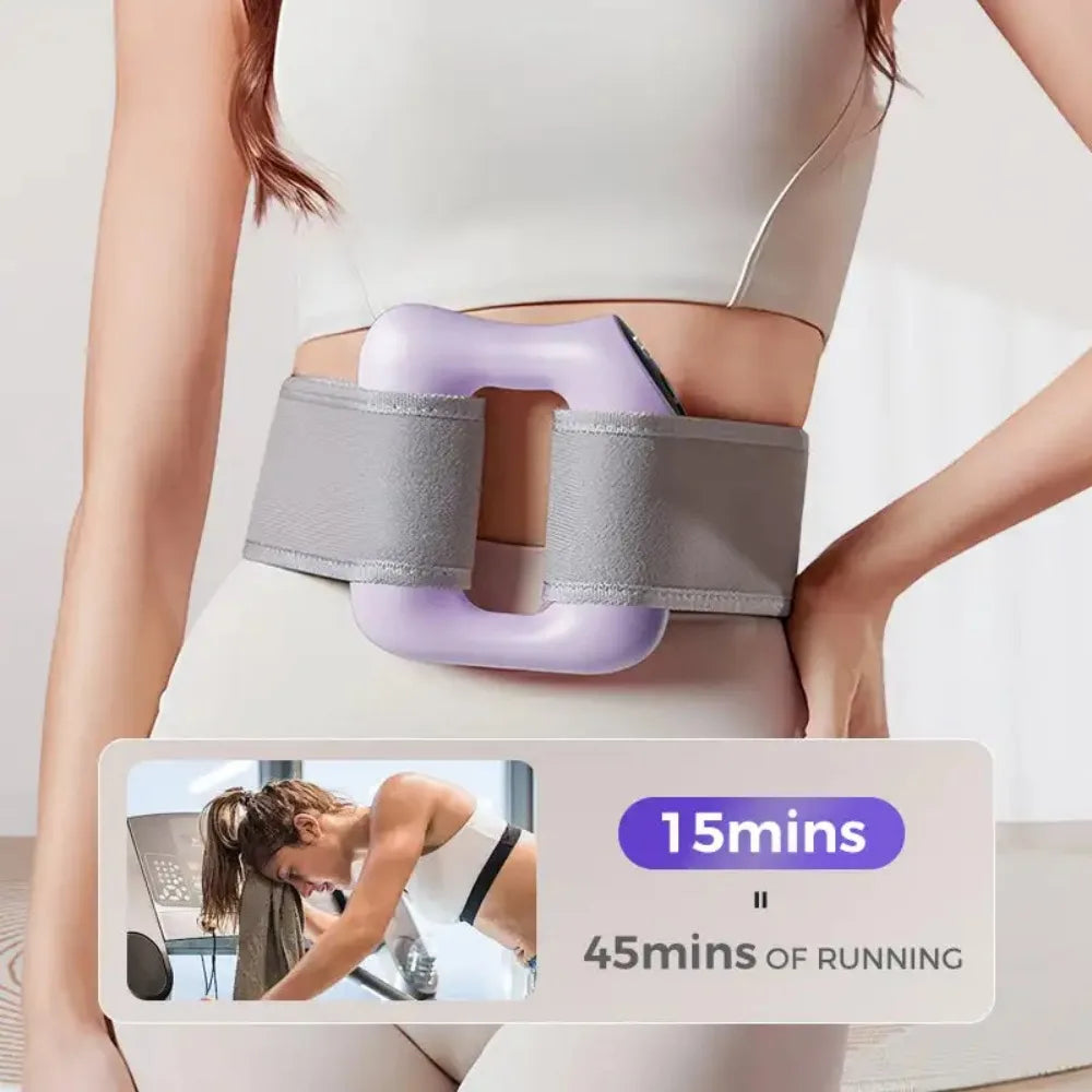 Full-Body Fascia Ring Multifunctional Exercise Vibration Fitness Massager Fat Burning Shaping Fat Slinger Deep Tissue Massage