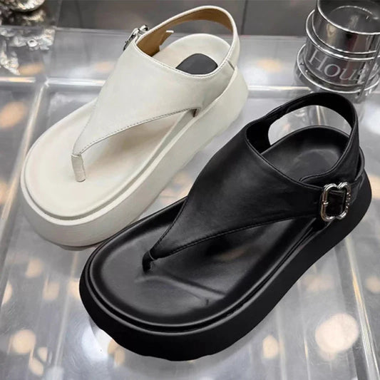 Platform Women Sandals Flats Casual Shoes Cozy  Woman Slippers Fashion Slides Brand Walking Sport Chaussures Femme