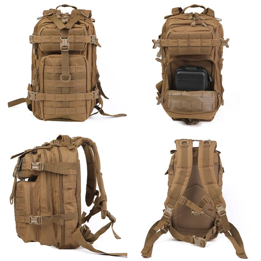 30L Lightweight Tactical Backpack Military Daypack Molle Assault Pack for Hiking Camping Travel Hunting Trekking Outdoor Sports