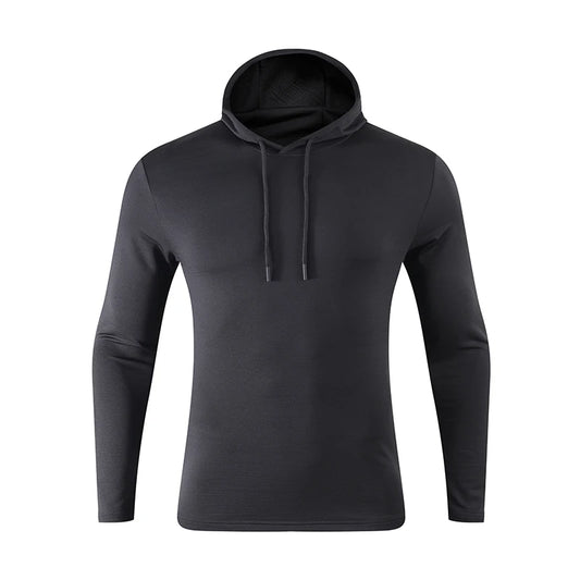 New Men Casual Tracksuit Pullover Hoodies Top Male Outdoor Jogging Jackets Clothes Gym Fitness Sport Men Running Tracksuit 58015